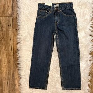 Toughskins Boys Relaxed Fit Straight Jeans Size 7 NEW